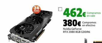 CeX Tarjeta gráfica nvidia oferta