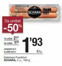BonpreuEsclat Salchichas frankfurt oferta