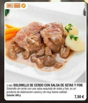 Abordo Solomillo de cerdo oferta