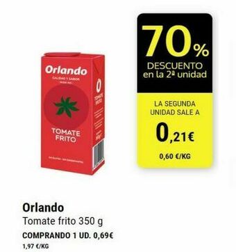 BM Supermercados Tomate frito orlando oferta