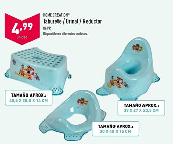 ALDI Home Creation Taburete / Orinal / Reductor oferta