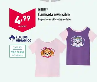 ALDI Disney Camiseta reversible oferta