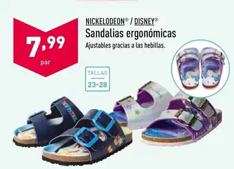 ALDI Nickelodeon / Disney Sandalias ergonómicas oferta