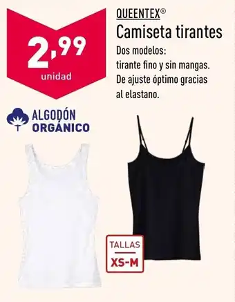 ALDI Queentex Camiseta tirantes oferta