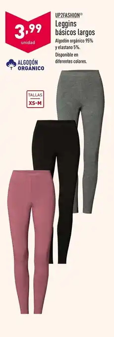 ALDI Up2Fashion Leggins básicos largos oferta