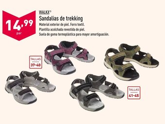 ALDI Walkx Sandalias de trekking oferta