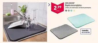 ALDI Home Creation Bayeta escurreplatos 45 x 40cm oferta