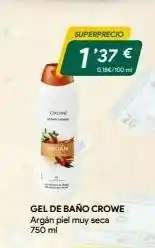 Masymas Gel de baño crowe oferta