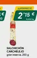 Masymas Salchichón carchelejo oferta