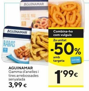 Caprabo Anillas de calamar aguinamar oferta