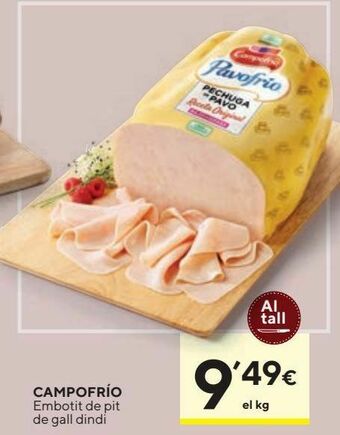 Caprabo Pechuga de pavo campofrío oferta