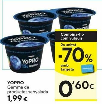 Caprabo Postres yopro oferta