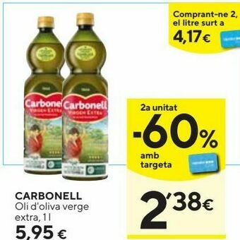 Caprabo Aceite de oliva carbonell oferta