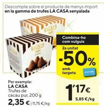 Trufas lacasa