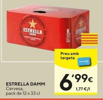Caprabo Cerveza estrella damm oferta