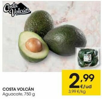 Eroski Costa volcán aguacate oferta