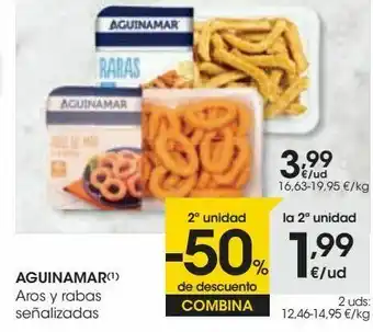 Eroski Aguinamar aros y rabas señalizadas oferta