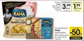Eroski Rana fusilli frescos con quesos italianos oferta