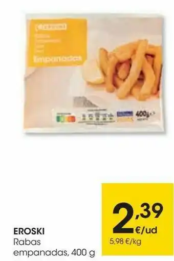 Eroski Eroski rabas empanadas oferta