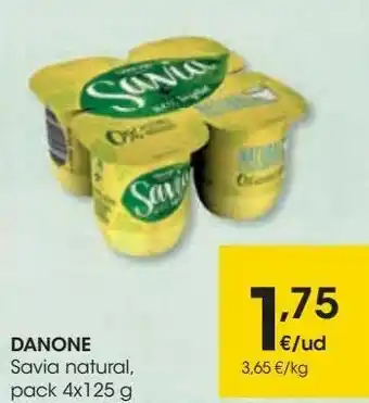 Eroski Danone savia natural oferta