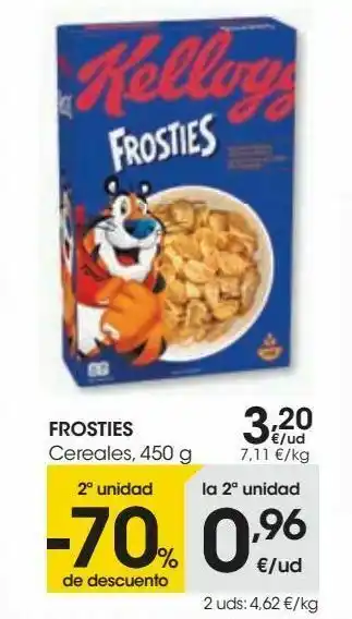 Eroski Frosties cereales oferta