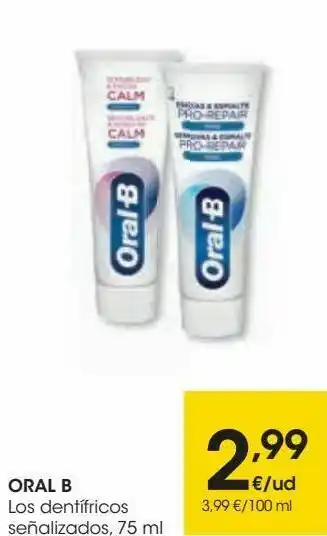 Eroski Oral b los dentífricos oferta
