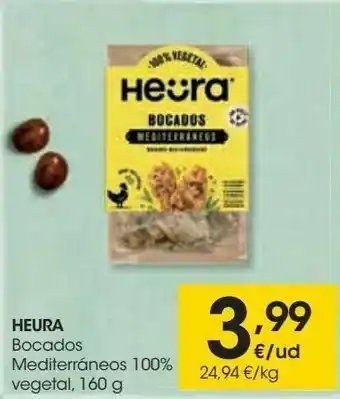 Eroski Heura bocados mediterráneos vegetal oferta