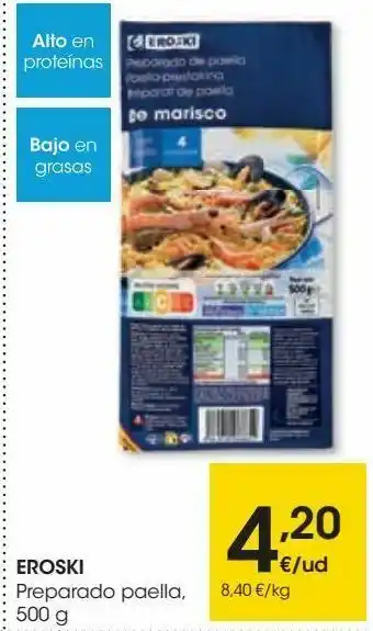 Eroski Eroski preparado paella oferta