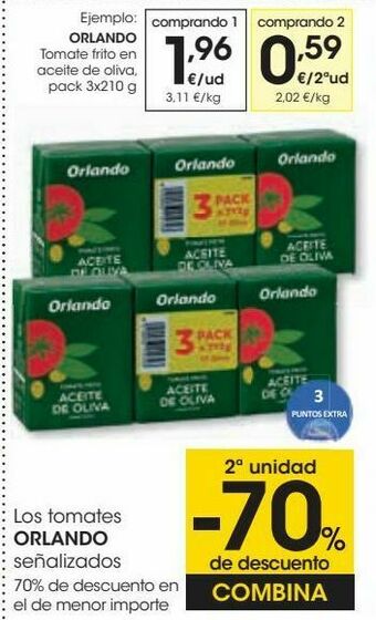 Eroski Orlando tomate frito en aceite de oliva oferta