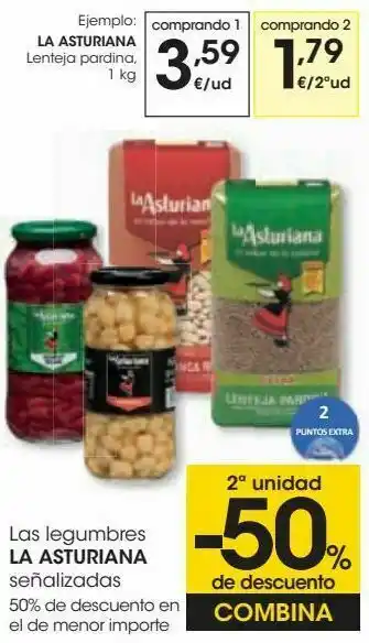Eroski La asturiana lenteja pardina oferta