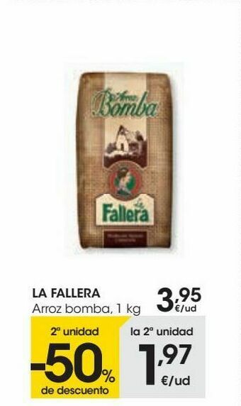Eroski La fallera arroz bomba oferta