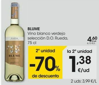 Eroski Blume vino blanco verdejo selección d.o. rueda oferta