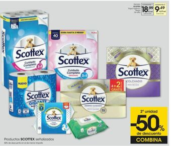 Eroski Scottex papel higiénico mega oferta