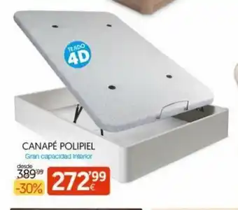 Hogarium Canapé Polipiel oferta