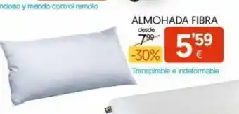Hogarium Almohada Fibra oferta
