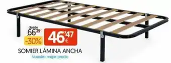 Hogarium Somier Lámina Ancha oferta