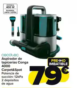 Carrefour CECÛLEC Aspirador de tapicerías Conga 4000 Carpet&Spo oferta
