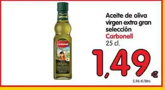 Alimerka Carbonell Aceite de oliva virgen extra gran selección 25cl oferta