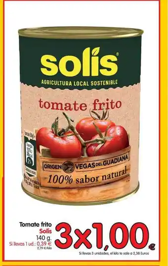 Alimerka Solí Tomate frito 140g oferta