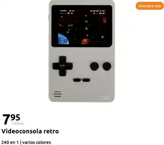 Action Videoconsola retro oferta