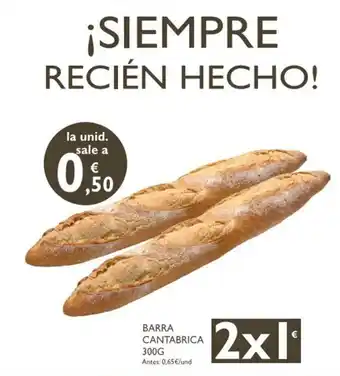 Cash Ecofamilia Barra Cantabrica 300g oferta