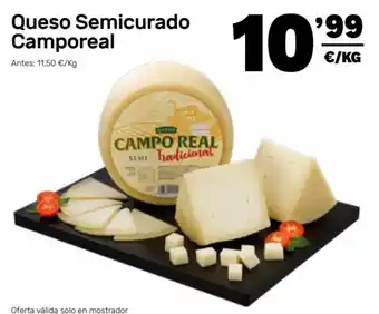 AhorraMas Queso Semicurado Camporeal oferta