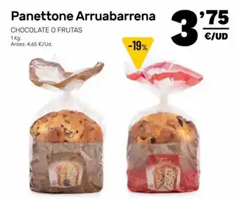 AhorraMas Panettone Arruabarrena 1kg oferta