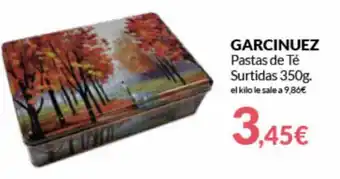 Garcinuez Pastas de Té Surtidas 350g