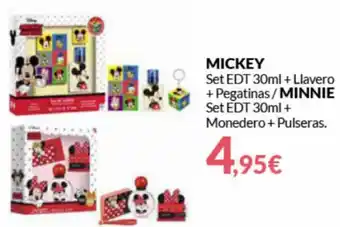 PrimaPrix Mickey Set EDT 30ml + Llavero + Pegatinas 30ml oferta