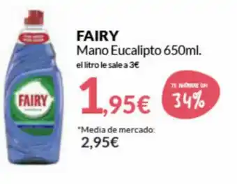 PrimaPrix Fairy Mano Eucalipto 650ml oferta