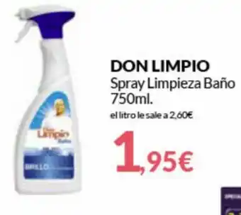 PrimaPrix Don Limpio Spray Limpieza Baño 750ml oferta