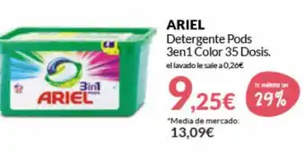 PrimaPrix Ariel Detergente Pods 3en1 Color 35 Dosis oferta