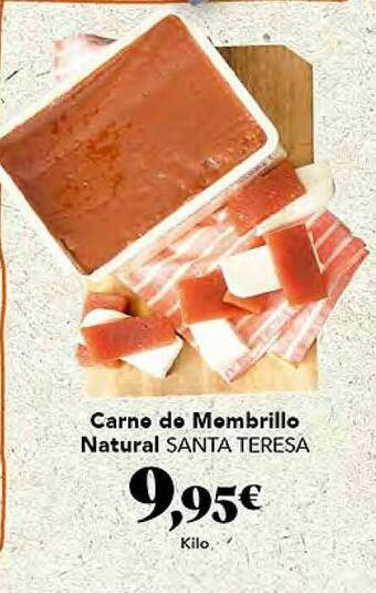 Gadis Carne De Membrillo Natural Santa Teresa oferta
