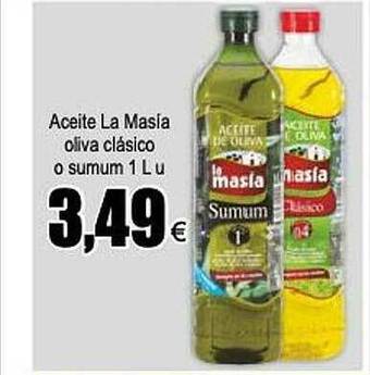 FROIZ Aceite La Masía Oliva Clásico O Sumum oferta
